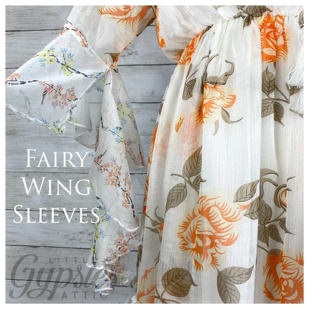 POL Fairy Garden Farmhouse Mini Dress - Picture 5 of 16